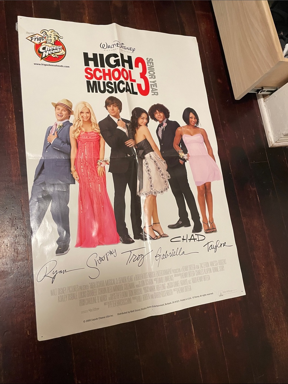 High School Musical 3 Movie Poster - Cast Prom Pose, White Background